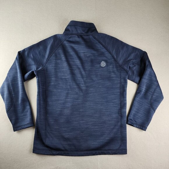 Stio Men's Mountain Shadow Gannett Peak Half-zip Pullover Fleece Jacket Blue Med - Picture 4 of 12